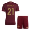 Conjunto (Camiseta+Pantalón Corto) AS Roma Dybala 21 Primera Equipación 2024-25 - Niño